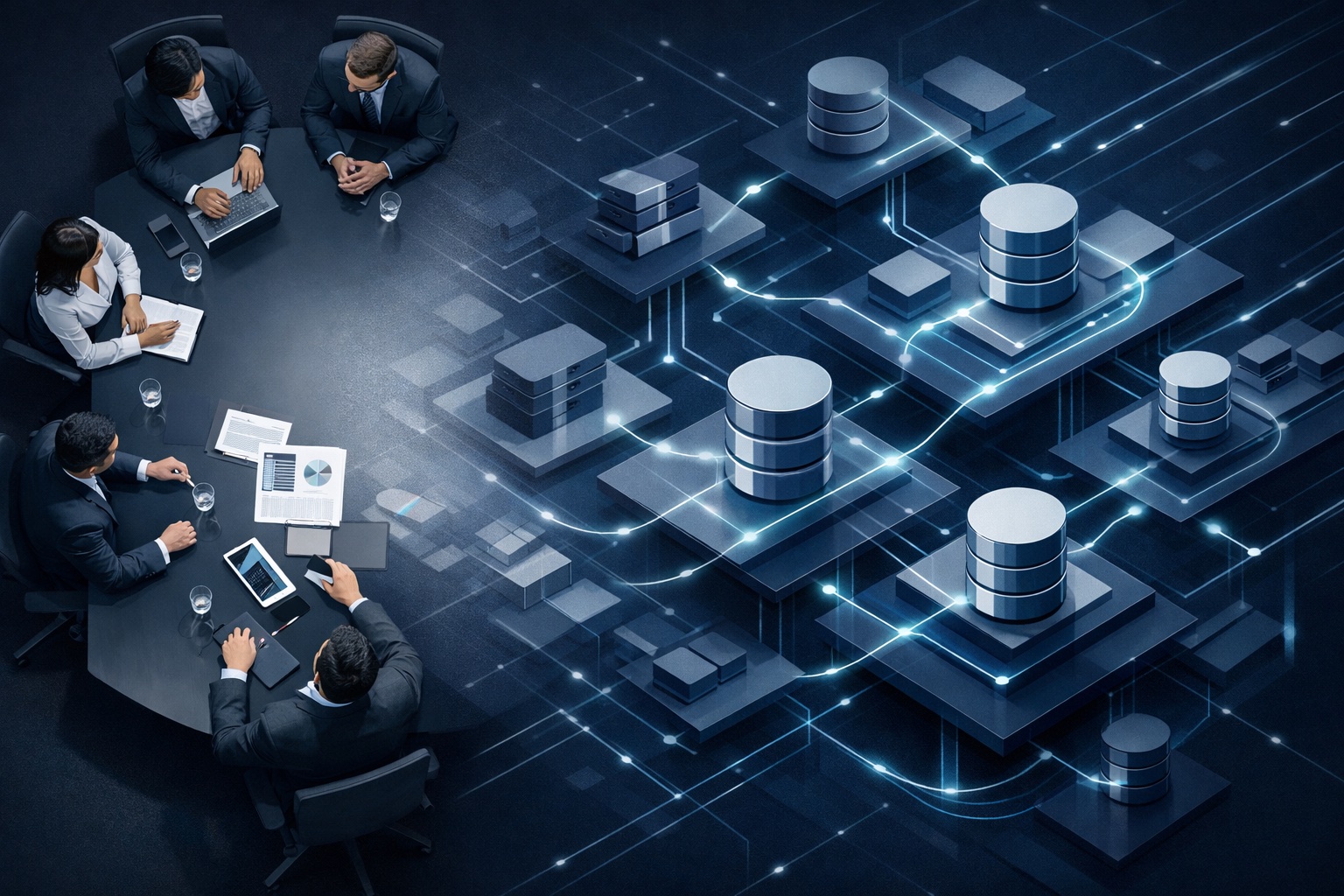 Strategische Datenbankentscheidung für eine verteilte Plattform-Architektur